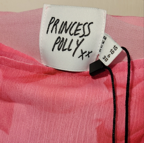 Princess Polly Petal Wrap Tie Maxi Skirt Size 6 NWT - Picture 8 of 9